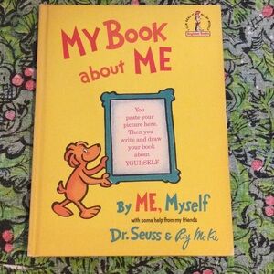 My Book About Me by Dr. Seuss, 1969